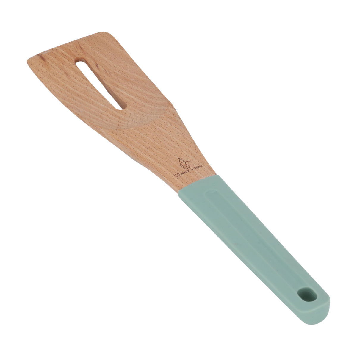 ملعقة خشب السيف غاليري، بيد سليكون - أخضر product image 1