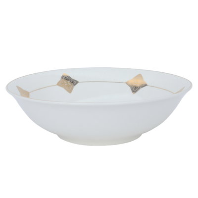 طقم سفرة بورسلان السيف غاليري، 77 قطعة - أبيض product image 5