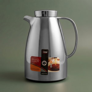Al Saif Gallery Lima Thermos, 0.65 litres, thermal glass inner container, plastic outer shell - silver product image