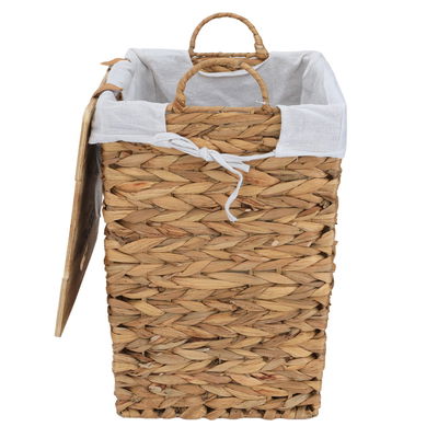 Al Saif Gallery Wicker Baskets Set, 43x34x51 / 40x30x44 / 38x26x36 cm, 3 Pieces - Brown product image 3
