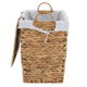 طقم سلل خوص السيف غاليري، 43x34x51 / 40x30x44 / 38x26x36 سم، 3 قطع - بني product image 3