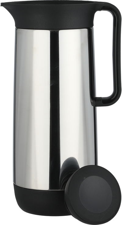 ترمس الماني هليوز، 1 لتر،حافظة داخلية زجاج - أسود فضي product image 4