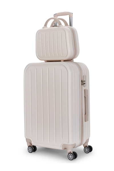 Limra ABS Luggage Set, 5 Sizes, 4 Wheels, 360 Degree Rotating, LMA-1203 - Beige product image 2