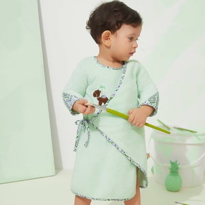 روب اطفال كورال فليس ريفي، 50×22 سم - اخضر فاتح product image