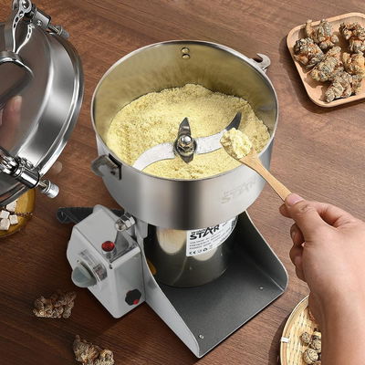 مطحنة متعددة الوظائف ويننج ستار، 500 جم، 900 واط، 6 شفرات، مؤقت، ST-9401 - فضي product image 3