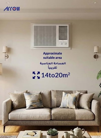 Arrow RO-18WHC Window Air Conditioner, 17200 BTU, Cool Only - White product image 3