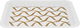 Tofaria Al Saif Gallery Melamine, 40 x 30 x 3 cm, rectangular, decorated brown - white product image 1