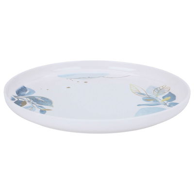 Al Saif Gallery plastic serving tray, 24 x 24 x 2 cm, round - white product image 1