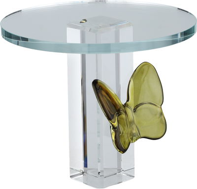 ستاند تقديم حلا زجاج السيف غاليري، 15×15×13 سم، دائري - شفاف بني product image 2