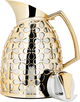 Al Saif Gallery Andalusia thermos set, 0.75/1 liter, glass inner container, plastic outer shell - silver and gold product image 5