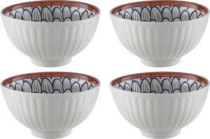 طقم زبديات بورسلان السيف غاليري، 11.5 سم - متعدد الالوان product image