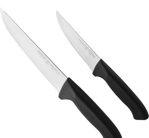 طقم سكاكين استيل بلاستيك بيرجي، 5 قطع - فضي اسود product image 4