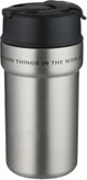 Al Saif Gallery Stainless Steel Insulated Mug, 550ml, Plastic Lid - Silver Black product image 2