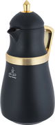Al Saif Gallery Najd thermos set, 1/1liter, thermal glass inner shell, plastic outer shell- black gold product image 3