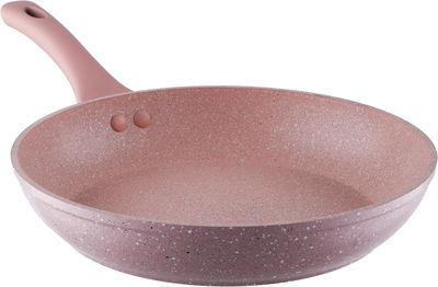 Rocky Granite Cookware Set with Glass Lid, 9 Pieces - Pink product image 5