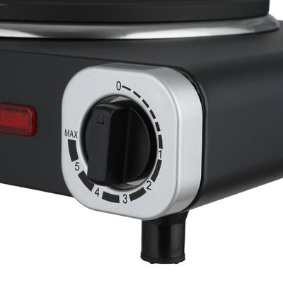 موقد طهي كهربائي حديد زهر ويننج ستار، 32.6x9.8x29.4 سم، 1500 واط، مربع، DRL722 - أسود product image 3