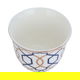 طقم فناجين قهوة عربية بورسلان، منقوش أزرق، 12 قطعة - أبيض product image 3