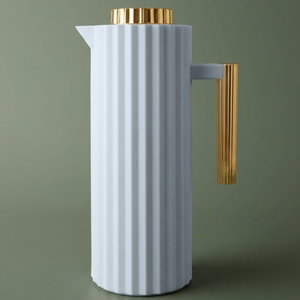 Timeless Rawaa 2 Thermos, 1 liter, thermal glass inner container, plastic outer shell - blue product image