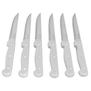طقم سكاكين استيل السيف غاليري، 4.20 انش، 6 قطع - أبيض product image 2