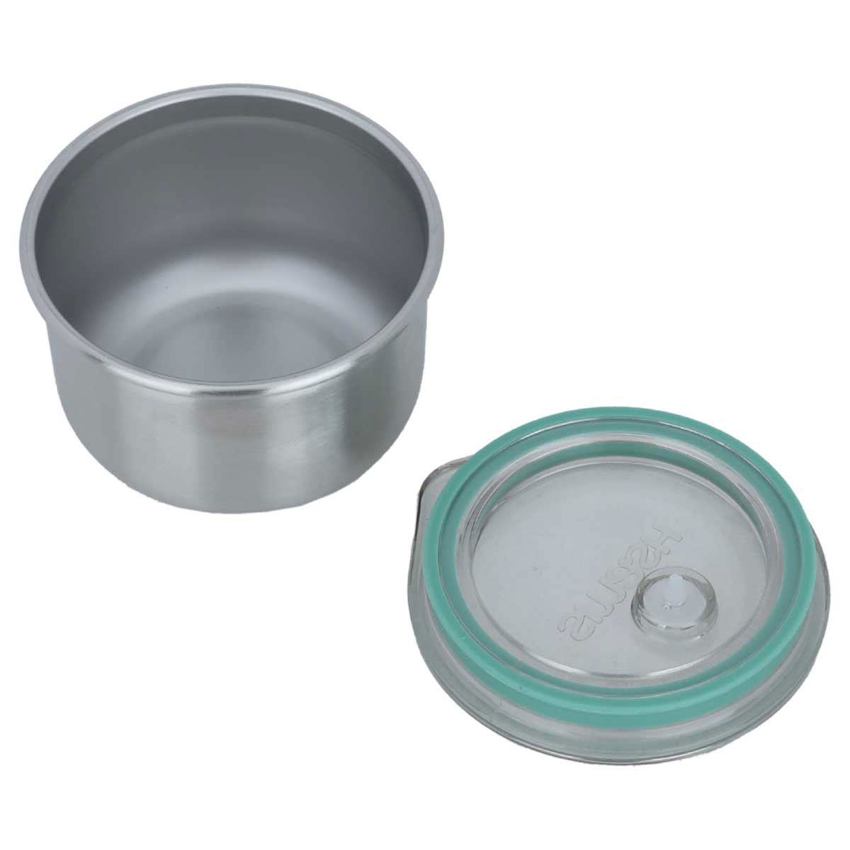 Al Saif Gallery Steel Food Container Set, 360 ml/2 inch, 3 Pieces - Silver product image 2