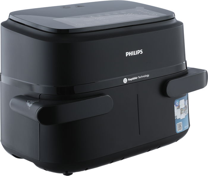 قلاية هوائية فيليبس، 2450 واط، 7.1 لتر، 7 وظائف، NA150/00 - أسود product image 2