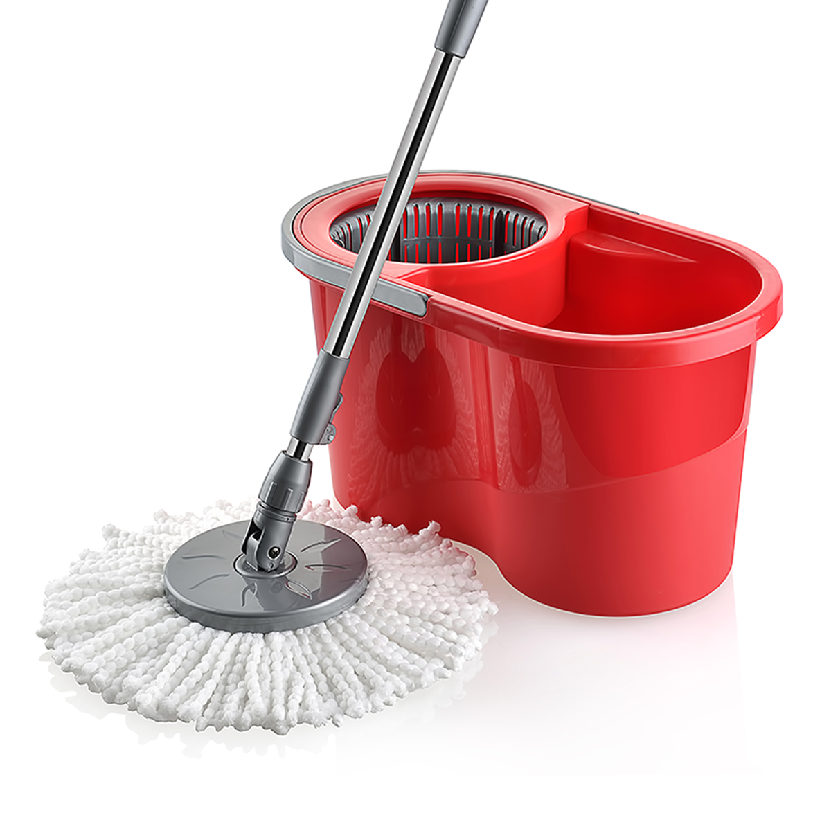 Al Saif Gallery Plastic Spin Mop, 16 Liter - Red product image