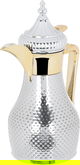 Alsaif Gallery Tamim Thermos, 1 liter, stainless steel inner case, stainless steel outer body - silver product image 2