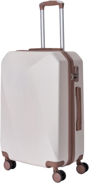 شنط كابينة طائرة ABS ليمرا، 20 بوصة، 4 عجلات، زاويه 360 درجة، LMA-1433 - بيج product image
