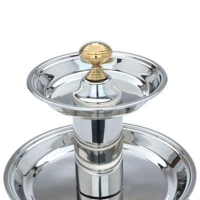 استاند اطعمة استيل فاخر السيف غاليري، صغير، 3 دور - اخضر product image 3
