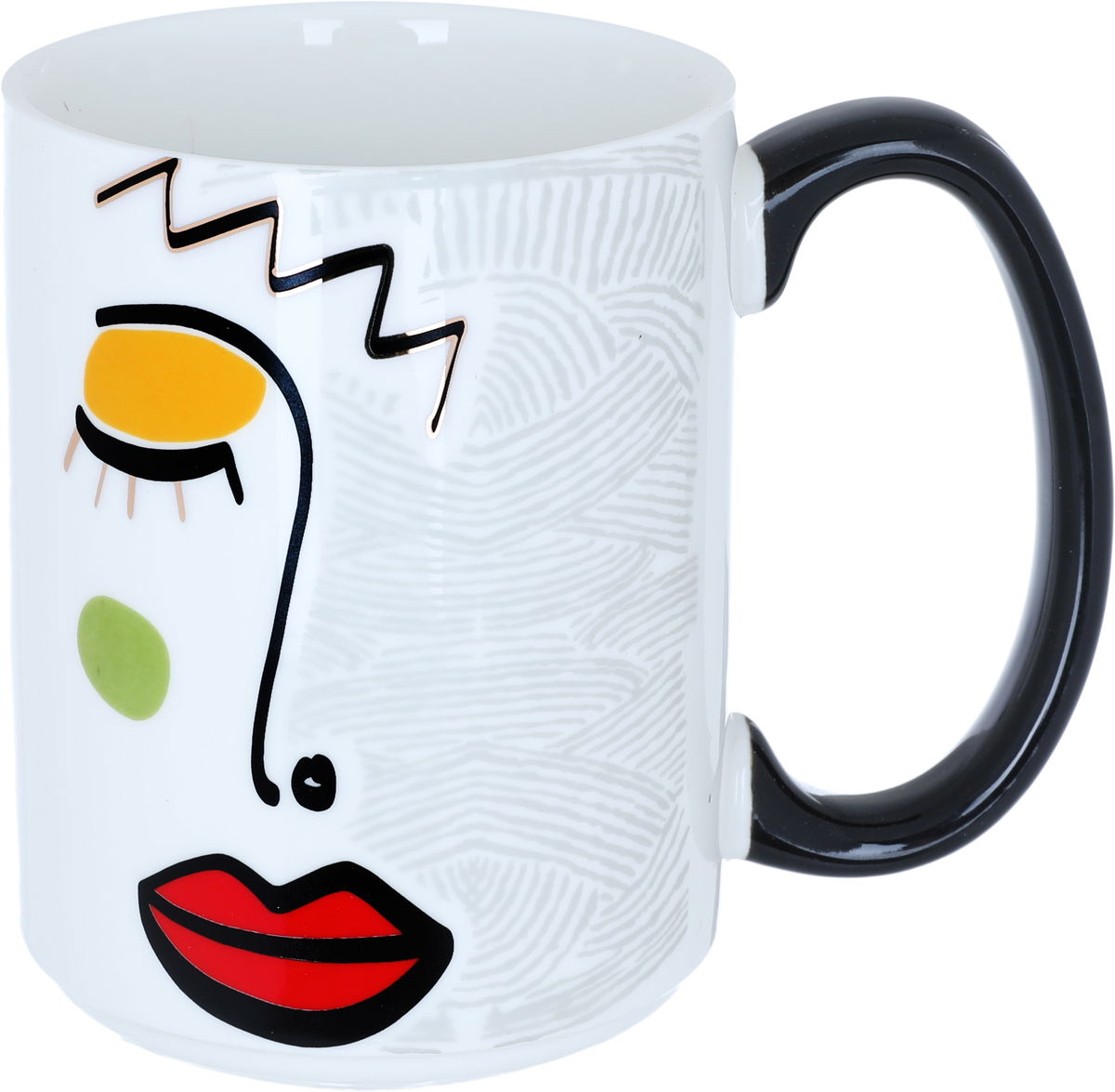 Al Saif Gallery porcelain mug, 400 ml - white product image