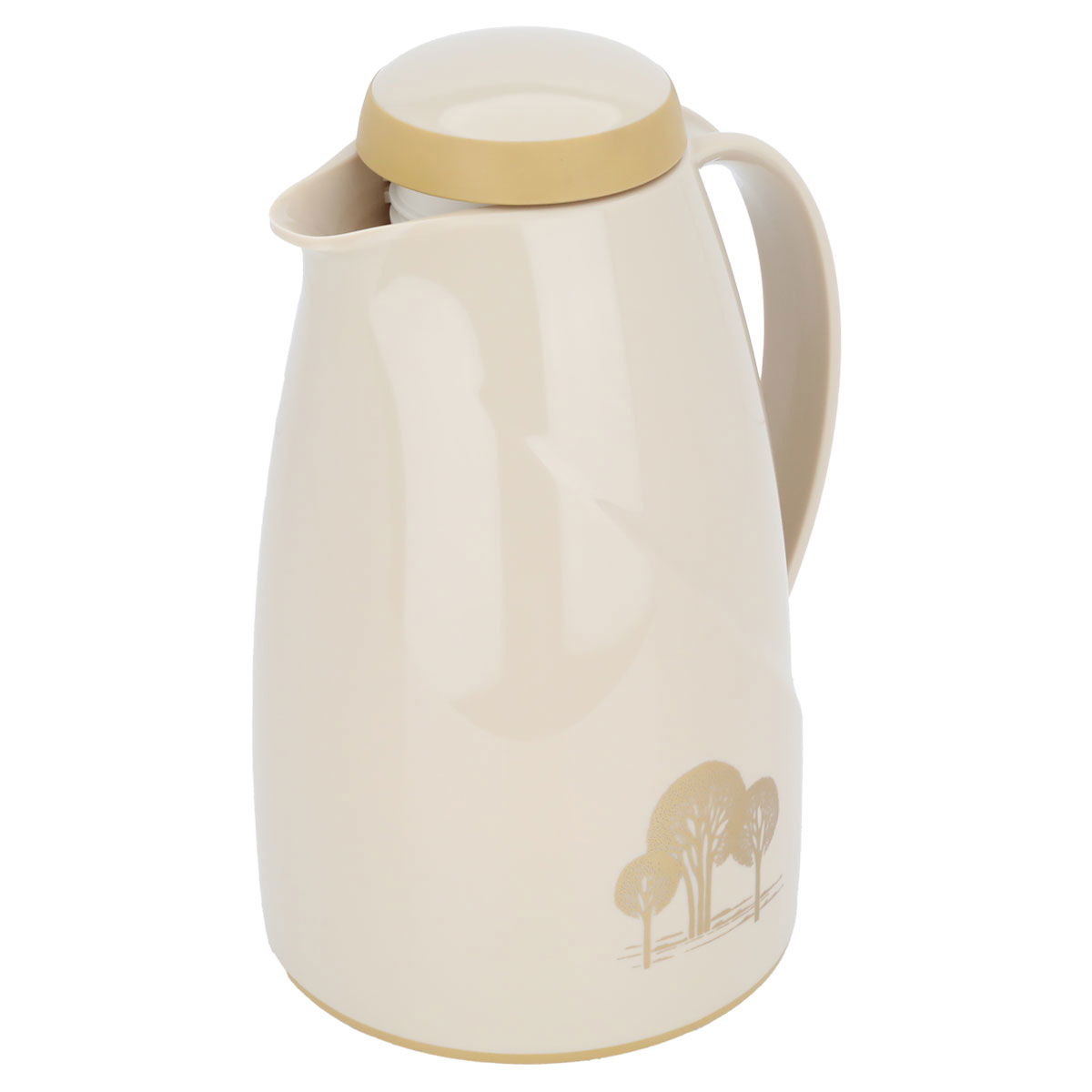Helios thermos, 1.5 liters, glass inner container, plastic outer shell - beige product image 2