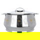 Al Saif Gallery Lava Steel Container, 7500 ml, gold-silver pattern product image 1