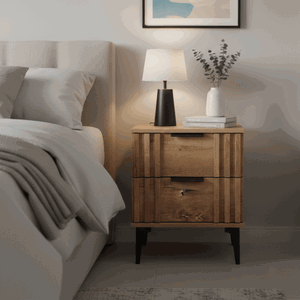 كومدينه خشب ام دي اف، 50×50×47.12 سم، 2 درج - خشب ام دي افي product image