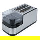 حماصة خبز كهربائي إديسون، 1250 واط، 2 شريحة، 4 وظائف - فضي product image 1