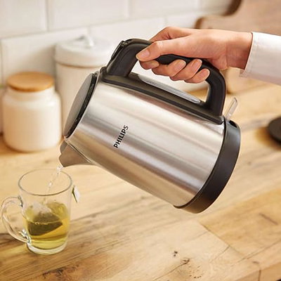 غلاية كهربائية فيليبس دايلي كولكشن، 2200 واط، 1.7 لتر،Hd9350/92 - فضي اسود product image 5