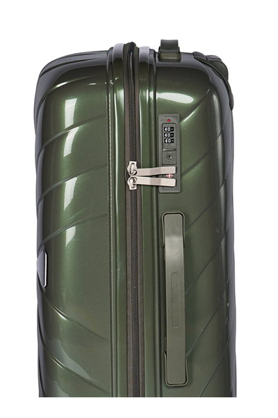 Limra LMA-1928 Polypropylene Luggage Set, 3 Sizes, 4 Wheels - Dark Green product image 5