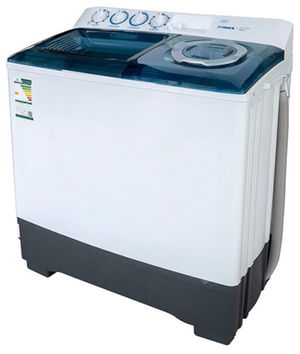 Fisher FW-P14000N1 top-loading washing machine, 14 kg, twin tub - White product image 2