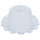 Al Saif Gallery Cake Plate With Plastic Cover, 28X28X13 Cm - White product image 2