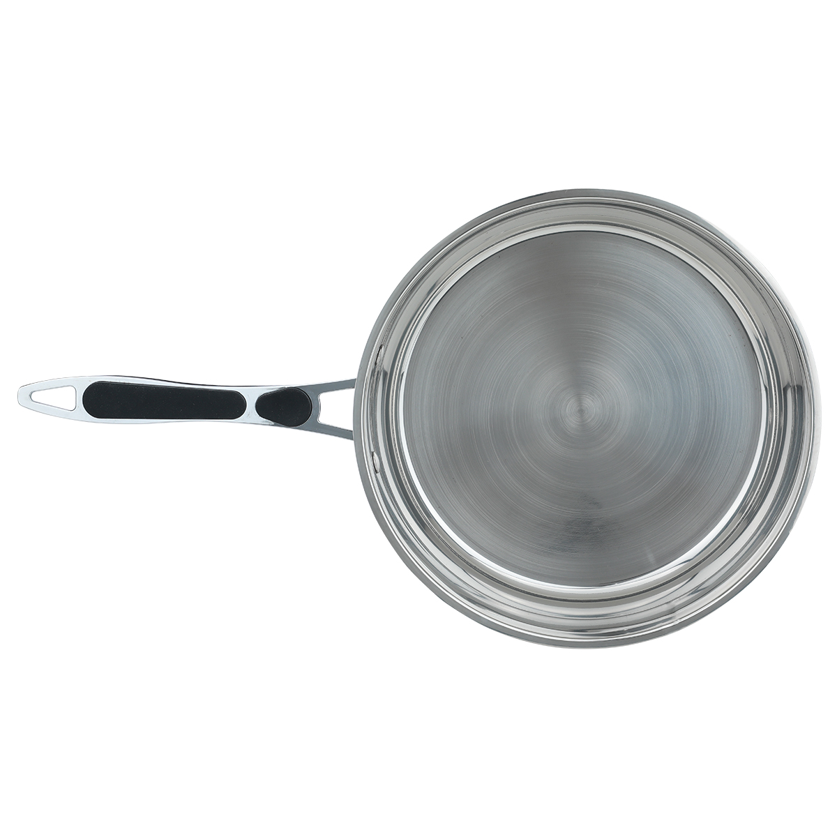 طاوة استيل بيد سليكون روكي، 26 سم - فضي product image 2
