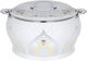 Steel Al Saif Gallery Bushra food container, 3500 ml, gold pattern, Indian - silver product image 1