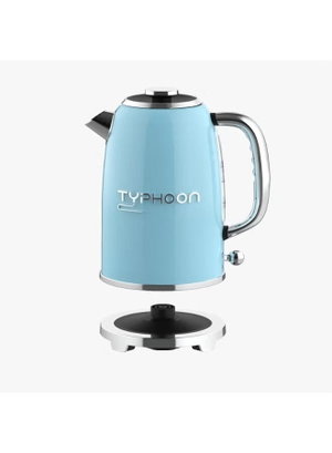 غلاية كهربائية تايفون، 2200 واط، 1.8 لتر، يد فضي، TY-01-001 BL - ازرق product image 2