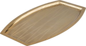 صينية تقديم استيل السيف غاليري، 33x22x1 سم - ذهبي product image 2