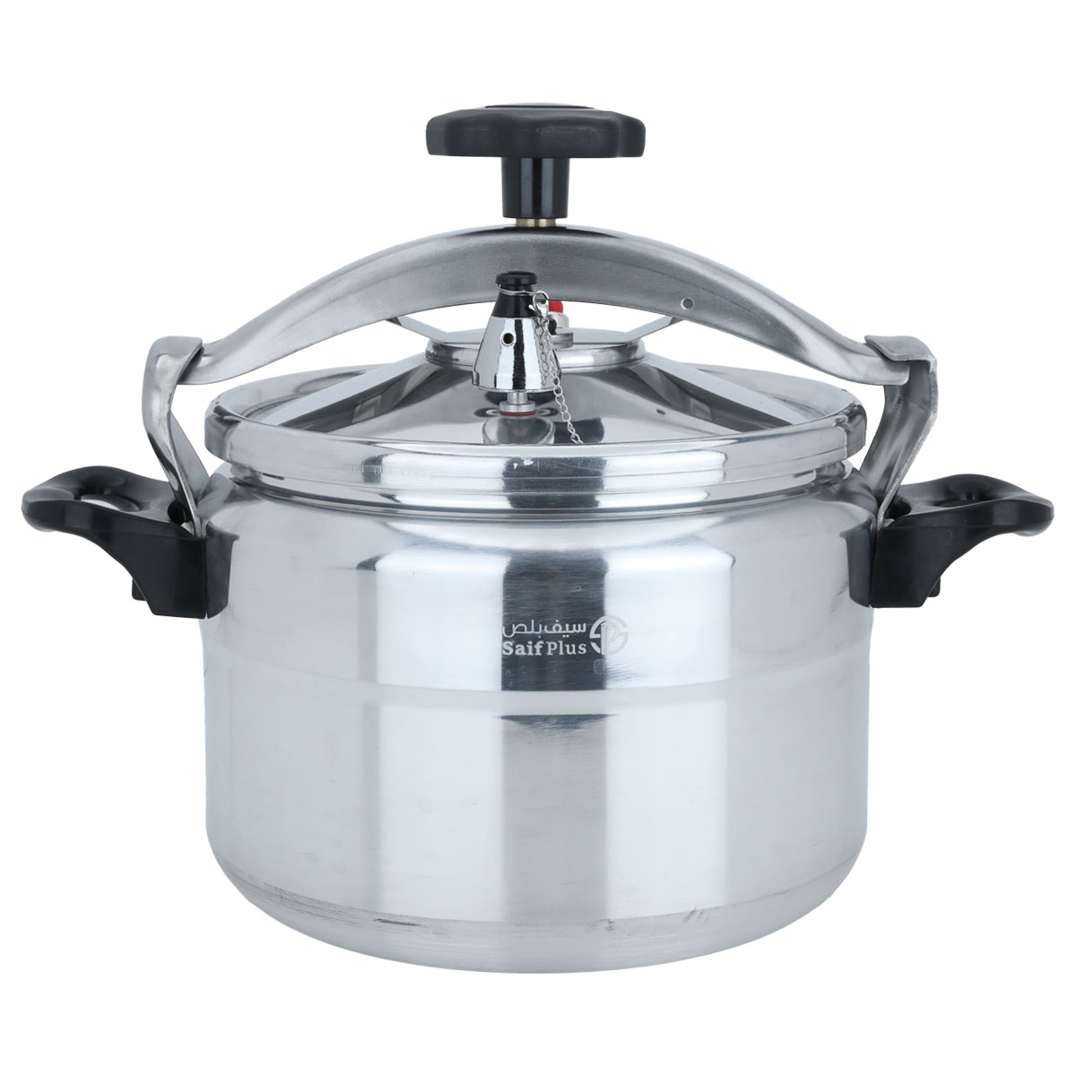 Alsaif Plus Aluminum Pressure Cooker, 7 Litres, 24 Cm - Silver product image