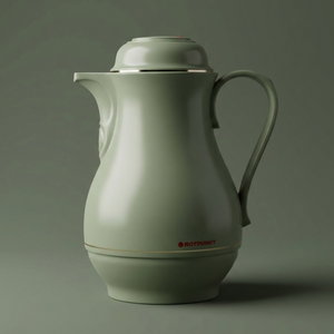 Rotpunkt Thermos, Glass Inner Carrier, 500 ml - Green product image