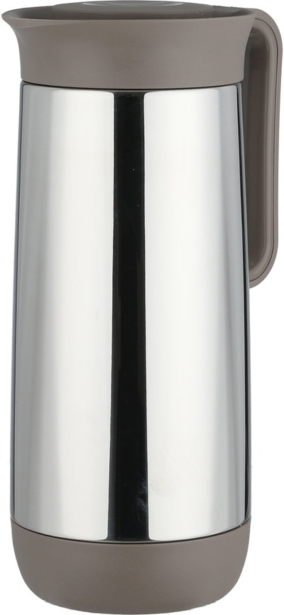 Helios German Thermos, 1 Liter, Glass Inner Container - Silver Gray product image 4