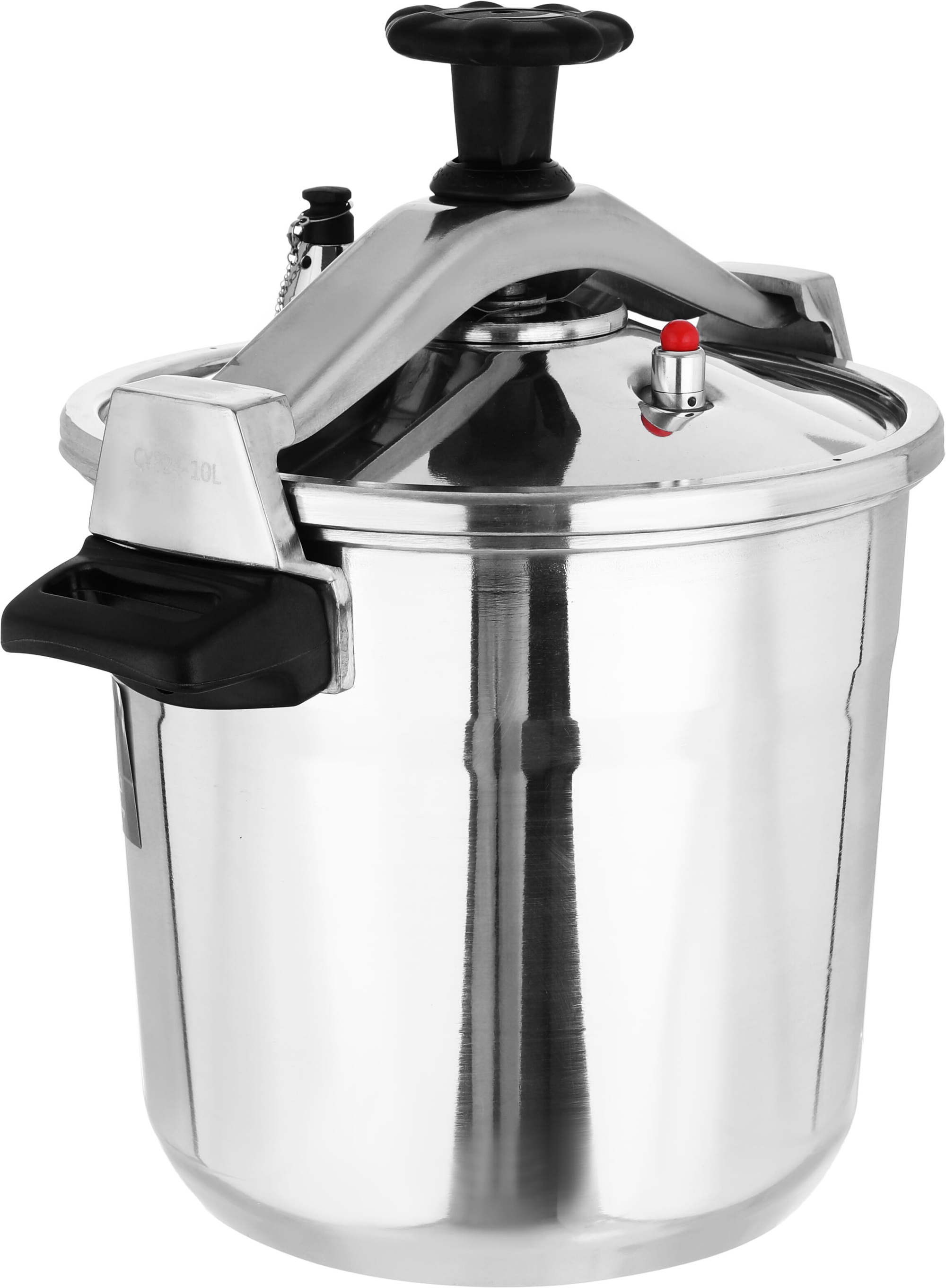 Al Saif Gallery Al Asouf Aluminum Pressure Cooker, 10 Liter - Silver product image 2