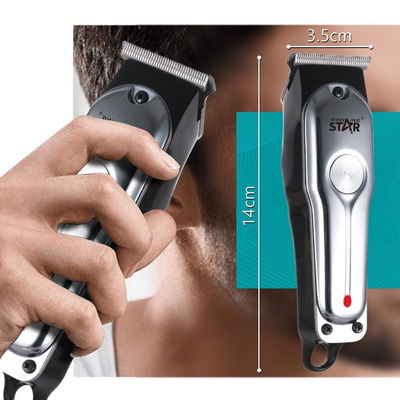 Winning Star ST-5609 Shaver, 3W, 90-minute runtime, solar-powered, charging and cleaning reminder, waterproof - Black product image 4