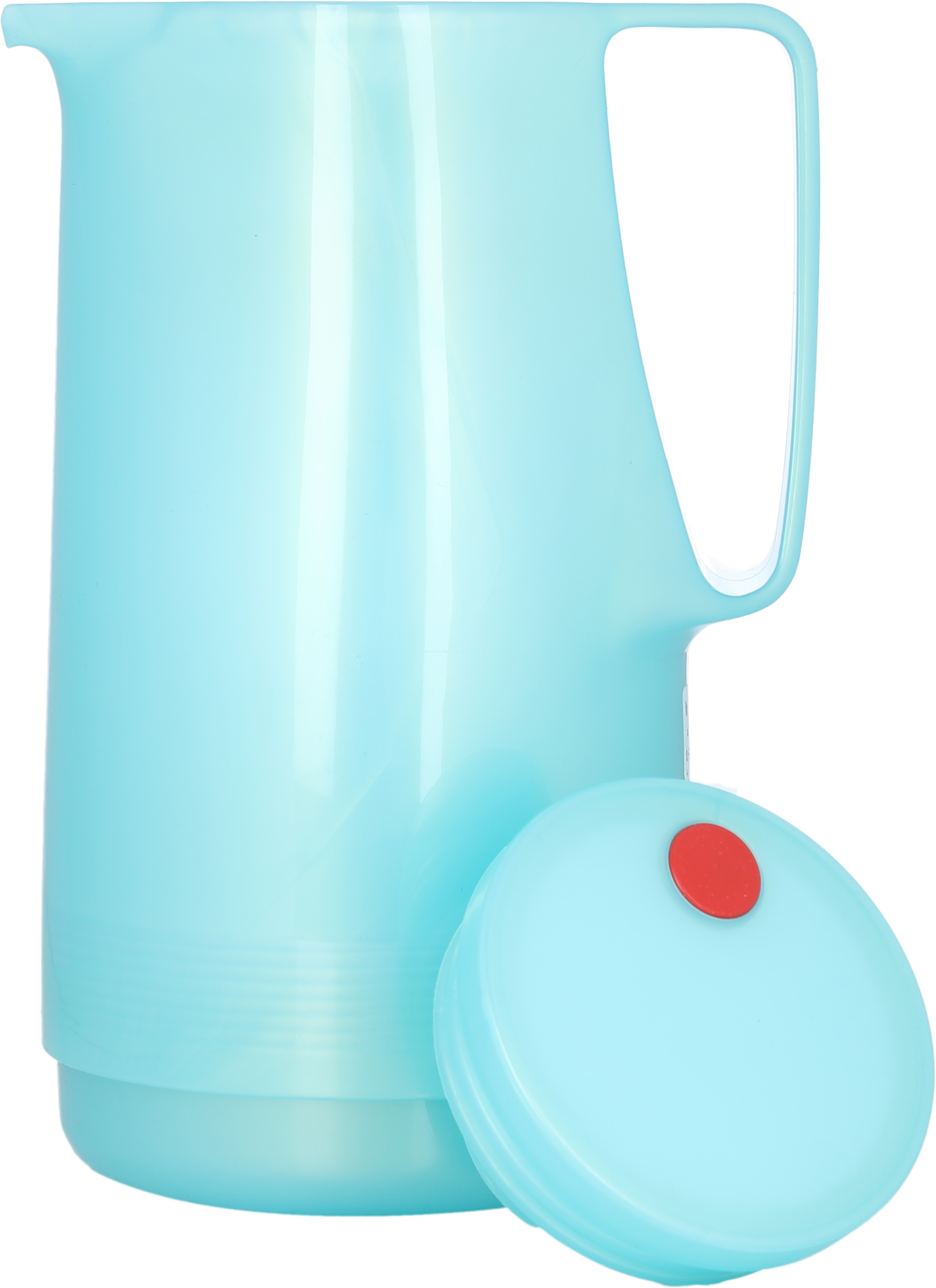 ترمس زجاج روتبونت، 1 لتر، هيكل خارجي بلاستيك - تركواز فاتح product image 4