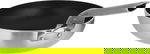 Hacshever Steel Wok, Steel Handle, 28 cm - Silver product image 1