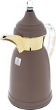 Al Saif Gallery Qamar thermos set, 1 liter, thermal glass inner container, steel outer shell - Cappuccino product image 7